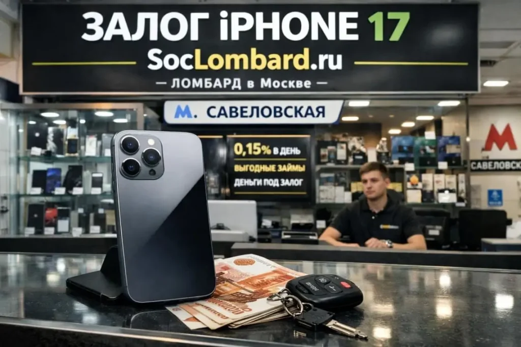 Заложить iPhone 17 в Москве1
